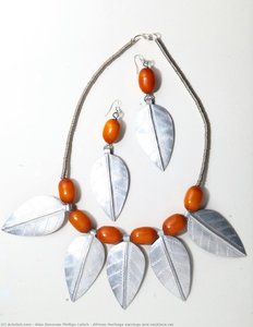 African Heritage Earrings And Necklace Set — Alan Donovan Phillips Leitch