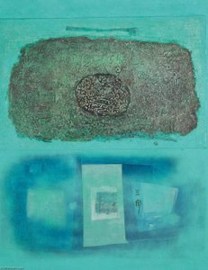 Abstract Composition — Cheong Soo Pieng