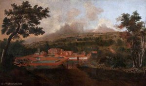 View Of Old Kedleston House — Jan Griffier I