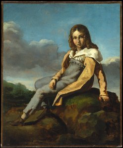 Alfredo Dedreux (1810–1860) Como Niño — Teodoro Gericault