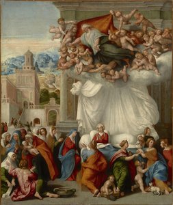 The Birth Of The Virgin Mary — Giovanni Francesco Caroto
