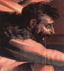 Descent From The Cross (detail) — Rosso Fiorentino