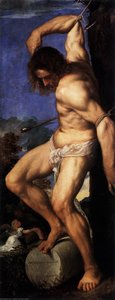 Polyptychon Der Auferstehung: St. Sebastian — Tizian