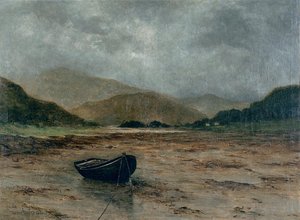 Barque Échouée (lac Etiré En Ecosse) — Maxime Emile Louis Maufra