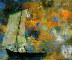Nuages De Fleurs — Odilon Redon