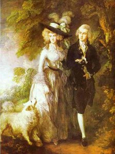 William Hallett Y Su Esposa Elizabeth, Née Stephen — Thomas Gainsborough
