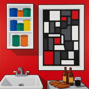 Chromatic Stillness No. 1: The Geometric Domesticity — Marc Duvallier