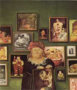 La Collectionneuse — Fernando Botero