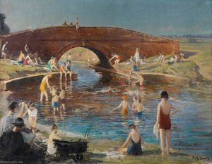 Brick Bridge, Swinemoor, East Riding Of Yorkshire — Frederick William Elwell