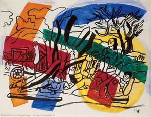 La Parte Della Campagna 01 — Fernand Léger