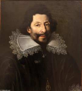Portrait Of A Knight Of Saint Michael — (brother) Antoine Le Nain