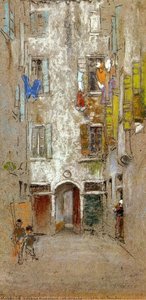 Corte Del Paradiso — James Abbott Mcneill Whistler