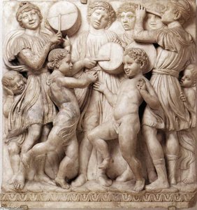 Cantoria: Fourth Top Relief — Luca Della Robbia