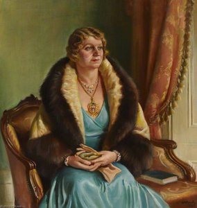 Mrs C. H. Curtis, Mayoress Of Brentford And Chiswick Borough Council (1933–1934) — William Ramsden Brealey