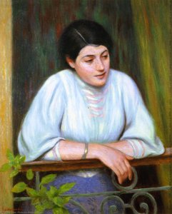 Woman At The Window — Federico Zandomeneghi