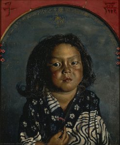Title Name(japanese）: 麗子肖像（麗子五歳之像） — Kishida Ryusei