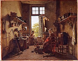 Interieur D'une Cuisine — Michel Martin Drolling