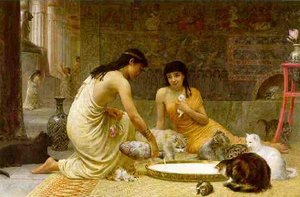 Sacred To Pasht — Edwin Longsden Long