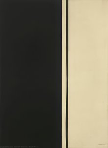 Black Fire I — Barnett Newman