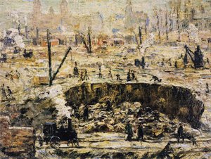 Excavation - Penn Station — Ernest Lawson
