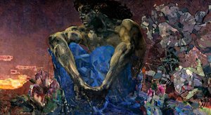 Seated Demon — Mihail Vrubel