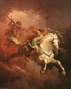 The Vision Of The White Horse — Philip James De Loutherbourg