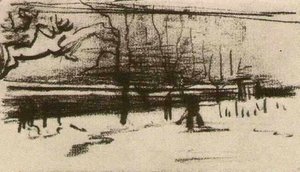 Karla Kapalı Bahçe — Vincent Van Gogh