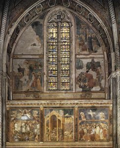 Frescoes En La Segunda Bayas De La Nave — Giotto Di Bondone