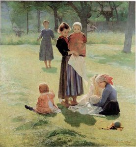 Motherhood — Giuseppe Pellizza Da Volpedo