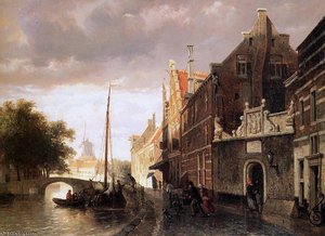 Cornelis Weeshuis In Kampen Sun — Cornelius Springer