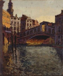 The Rialto Bridge, Venice — Walter Richard Sickert