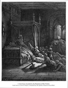 Fulque-nerra Asaltado Por Los Fantomas De Sus Víctimas — Paul Gustave Doré
