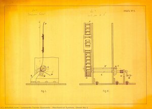 Mechanical System. Sheet No 1 — Leonardo Torres Quevedo