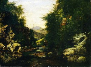 Raven Hill, Elizabethtown, Essex County, N.y.: A Study From Nature — John Frederick Kensett