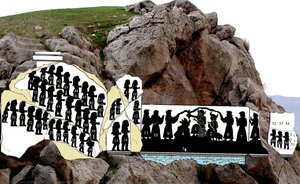 View Of Kurangun With Superimposed Line Drawing — Javier Álvarez Mon