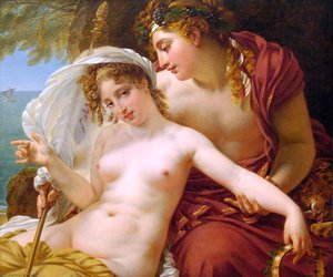 Bacchus And Ariadne — Baron Gros Antoine Jean