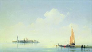 The Harbour Of Venice, The Island Of San-georgio — Ivan Konstantinovich Aivazovsky