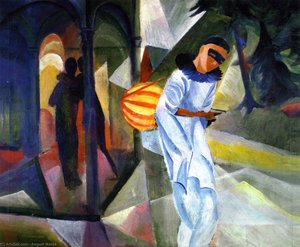 Pierrot — August Macke