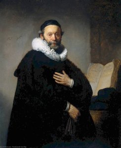 Johannes Wtenbogaert, Ministro Remonstrante — Rembrandt Van Rijn