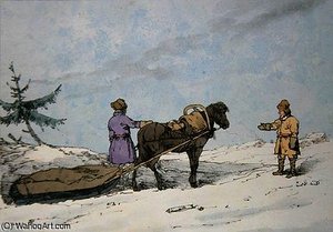 Finland Sledge, — John Augustus Atkinson