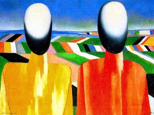 Peasants — Kazimir Malevich