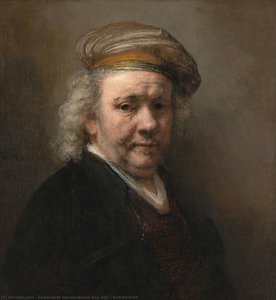 Autoportrait — Rembrandt Van Rijn