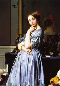 Vicomtesse Louise-albertine D'hausonville — Jean-auguste-dominique Ingres