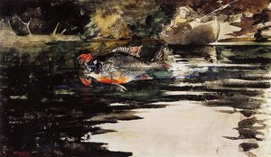 An Unexpected Catch — Winslow Homer