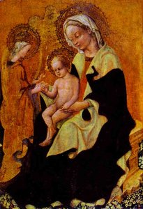 Betrothal Of Catherine Of Alexandria — Gentile Da Fabriano