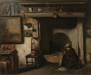 The Studio Of The Haarlem Painter Pieter Frederik Van Os, Anton Mauve, C. 1856 - C. 1857 — Anton Mauve