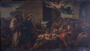 Jesus Guerit Un Paralytique — Joseph Marie Vien