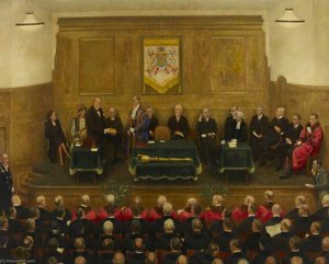 Freedom Of The City Of Westminster Given To Winston Churchill — Richard Ernst Eurich
