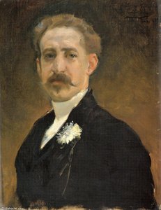 Retrato De Hombre — Emilio Sala Y Frances