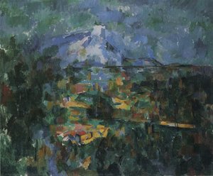 Mont Sainte-victoire Seen From Les Lauves (basel) — Pol Sezan